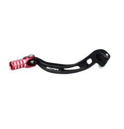 SCAR Schalthebel Schwarz/Endstück Rot für BETA RR 125, RR 250, RR 300, XTRAINER 250, XTRAINER 300 2013-2027