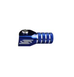 SCAR Schalthebel Schwarz/Endstück Blau für YAMAHA WRF 450, YZ 250, YZF 450 und FANTIC XEF 250, XEF 450, XXF 250 2018-2027
