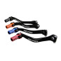 SCAR Gear Shift Lever Black/Red Endpiece for HONDA CRF 450, CRF 450 X 2008-2016 SCAR Gear Shift Lever Black/Red Endpiece for HONDA CRF 450, CRF 450 X 2008-2016