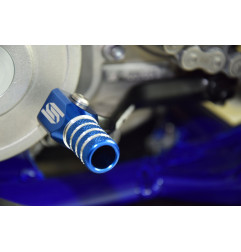 Pedal de cambio SCAR - Negro / Puntera azul para SHERCO SEF 250, SEF 300, SEF 450 de 2016 a 2027