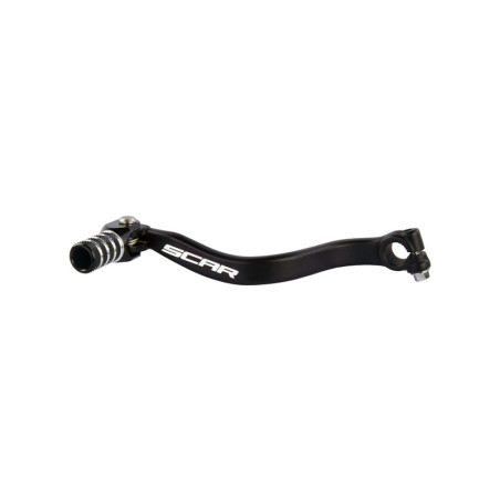SCAR Schalthebel Schwarz/Endstück Schwarz für SUZUKI RM 85 2002-2023
