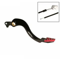 RFX Pro Series Solid-Tip Rear Brake Lever for HONDA CRF 250, CRF 250 RWE, CRF 250 RX ENDURO, CRF 450, CRF 450 RX ENDURO