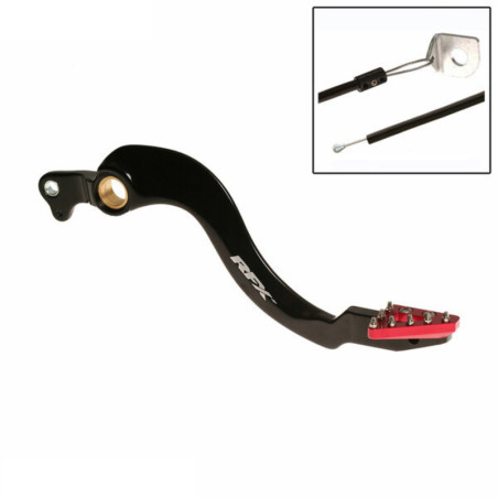 Pédale de frein RFX Pro Series - embout fixe pour HONDA CRF 250, CRF 250 RWE, CRF 250 RX ENDURO, CRF 450, CRF 450 RX ENDURO