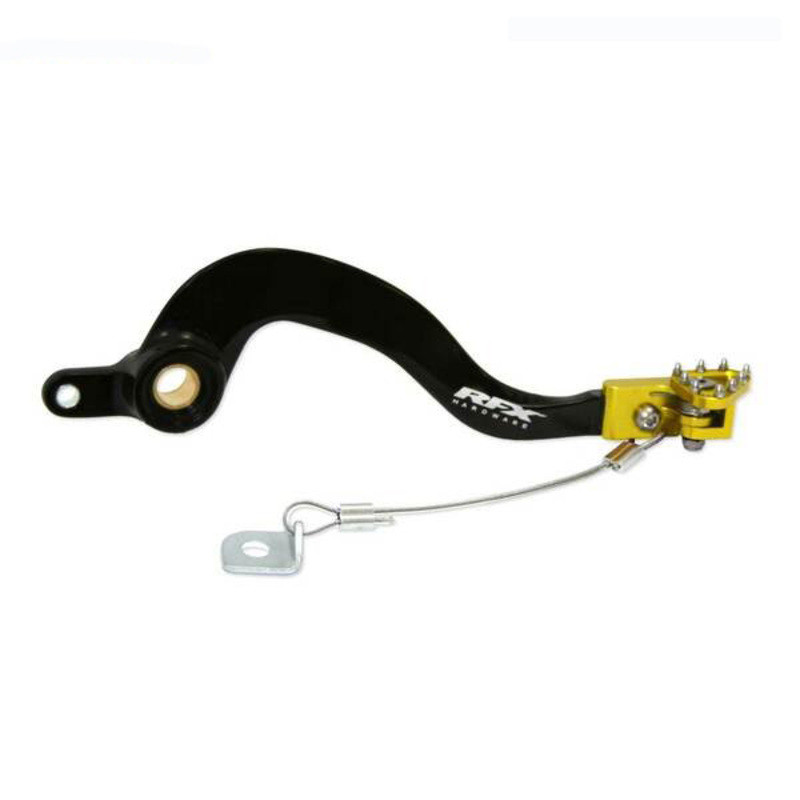RFX Pro Series ST Hinterradbremshebel - h/a schwarz/gelb für SUZUKI RM 85 2002-2023