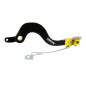RFX Pro Series Flexi-Tip Rear Brake Lever - Black/yellow for SUZUKI RMZ 250, RMZ 450 2008-2027