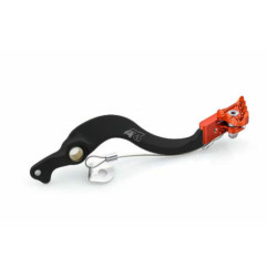 Pedal de freno Xtrem ART - negro naranja para KTM SX 65 y HUSQVARNA TC 65 de 2009 a 2023