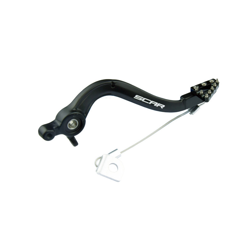 SCAR Bremspedal Schwarz für HUSQVARNA TC 85, KTM SX 85 und GAS GAS MC 85 2018-2027