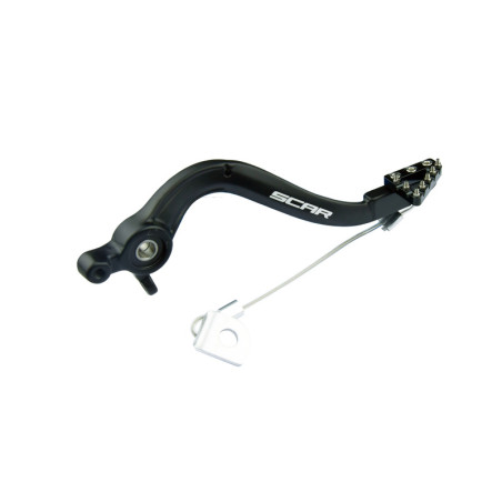 SCAR Bremspedal Schwarz für HUSQVARNA TC 85, KTM SX 85 und GAS GAS MC 85 2018-2027