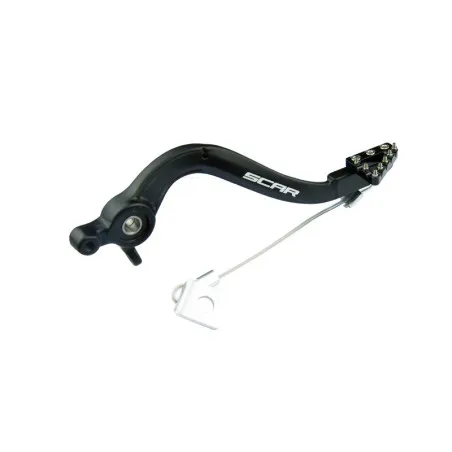 SCAR Rear Brake Pedal Black for HUSQVARNA TC 85, KTM SX 85 and GAS GAS MC 85 2018-2027