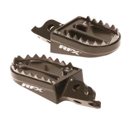Estriberas RFX Pro Series Shark Teeth para HONDA CR 125, CRF 150, CRF 250, CRF 450, CRF 450 RX ENDURO de 2002 a 2027