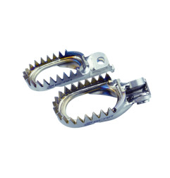 SCAR Titan-Fußrasten selbstreinigend für KTM SX 50, SHERCO SEF 250, BETA XTRAINER 300 und HUSQVARNA TC 50 1998-2027