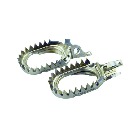 Estriberas de Titanio SCAR para HONDA CRF 150, CRF 250, CRF 250 X, CRF 450, CRF 450 X de 2002 a 2027