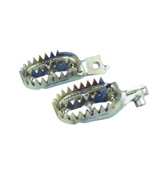 Repose-pieds SCAR Gripper - Titane pour SUZUKI RMX 450, RMZ 250, RMZ 450 de 2008 à 2027