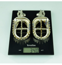 Repose-pieds SCAR Gripper - Titane pour SUZUKI RMX 450, RMZ 250, RMZ 450 de 2008 à 2027