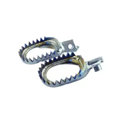 Repose-pieds SCAR anti-boue titane pour SUZUKI RM 250, RMX 450, RMZ 250, RMZ 450 de 2008 à 2027