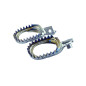 Repose-pieds SCAR anti-boue titane pour SUZUKI RM 250, RMX 450, RMZ 250, RMZ 450 de 2008 à 2027