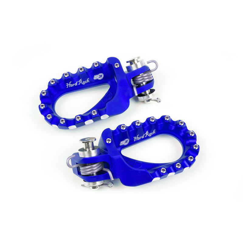 S3 Hard Rock Enduro Fußrasten Aluminium für KTM SX 65, TM RACING MX 300, YAMAHA YZ 125 und GAS GAS EC 200 1995-2027
