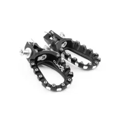 S3 Curve Low Footrests for KTM EXC 250, EXCF 250, SXF 250, HUSQVARNA FE 250, FE 350, FE 450 and GAS GAS ECF 250, MCF 250