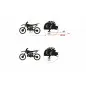 S3 Curve Low Footrests for KTM EXC 250, EXCF 250, SXF 250, HUSQVARNA FE 250, FE 350, FE 450 and GAS GAS ECF 250, MCF 250