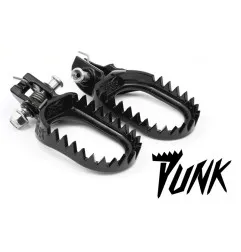 Estriberas S3 Punk acero para KTM EXC 250, EXC 300, SXF 250, HUSQVARNA FE 250, FE 350, FE 450 y GAS GAS EC 250, ECF 250, ECF 350