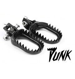 S3 Punk Fußraste Stahl für KTM EXC 250, EXC 300, SXF 250, HUSQVARNA FE 250, FE 350, FE 450 und GAS GAS EC 250, ECF 250, ECF 350