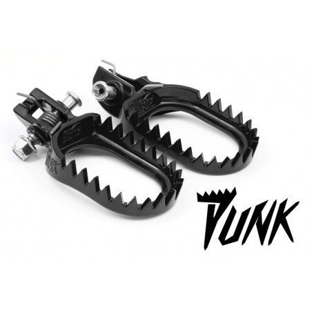 S3 Punk Fußraste Stahl für KTM EXC 250, EXC 300, SXF 250, HUSQVARNA FE 250, FE 350, FE 450 und GAS GAS EC 250, ECF 250, ECF 350