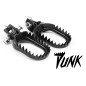 Estriberas S3 Punk acero para KTM EXC 250, EXC 300, SXF 250, HUSQVARNA FE 250, FE 350, FE 450 y GAS GAS EC 250, ECF 250, ECF 350
