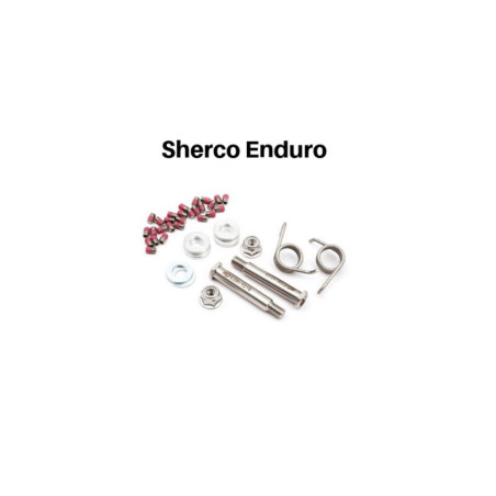 Pièces de rechange pour reposes-pieds S3 pour SHERCO SE 125, SEF 250, SEF 300, SEF 450, SER 300 de 2012 à 2019