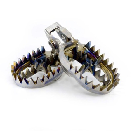 PRO-PEGS Titanium MX Footpegs for KAWASAKI KX 250, KX 250 X, KX 450, KXF 250, KXF 450 2007-2027