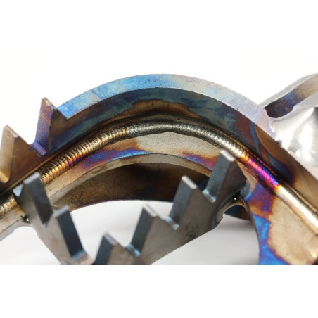 Repose-pieds MX PRO-PEGS en titane pour YAMAHA YZ 125, YZ 250, YZ 85, YZF 250, YZF 450 et GAS GAS EC 125, EC 200, EC 250, EC 300