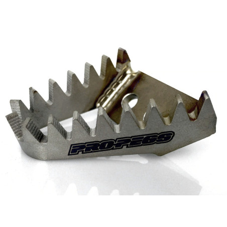 Puntera de titanio para pedal de freno PRO-PEGS para KTM SX 125, SXF 250, HUSQVARNA FC 250, TC 125 y GAS GAS EC 300, ECF 350