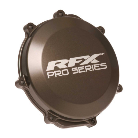 RFX Pro Clutch Cover (Hard Anodised) for YAMAHA WRF 450, YZF 450 and FANTIC XEF 450, XEF 450 RALLY 2016-2024