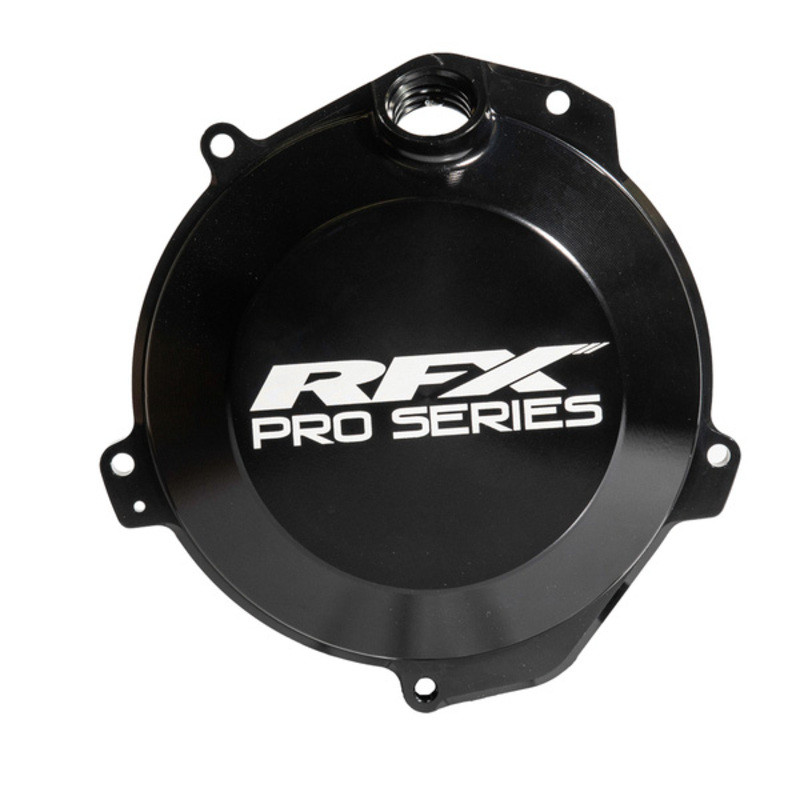 Couvre-carter d’embrayage RFX Pro (Anodisé dur noir) pour KTM EXCF 250, HUSQVARNA FC 250 et GAS GAS MCF 250 de 2016 à 2025