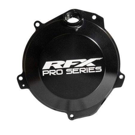 Couvre-carter d’embrayage RFX Pro (Anodisé dur noir) pour KTM EXCF 250, HUSQVARNA FC 250 et GAS GAS MCF 250 de 2016 à 2025