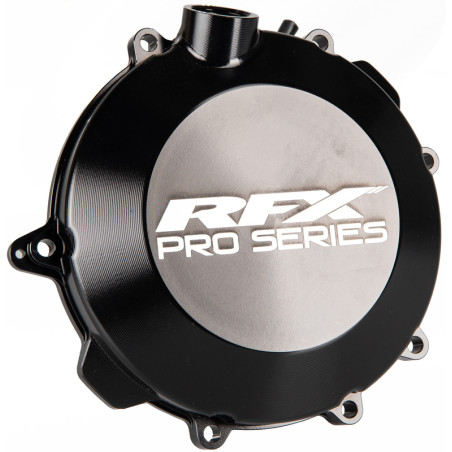 Cubierta de embrague RFX Pro (H/A negro) para HUSQVARNA TC 250, TE 250, TE 300, KTM EXC 250, SX 250 y GAS GAS EC 250, MC 250