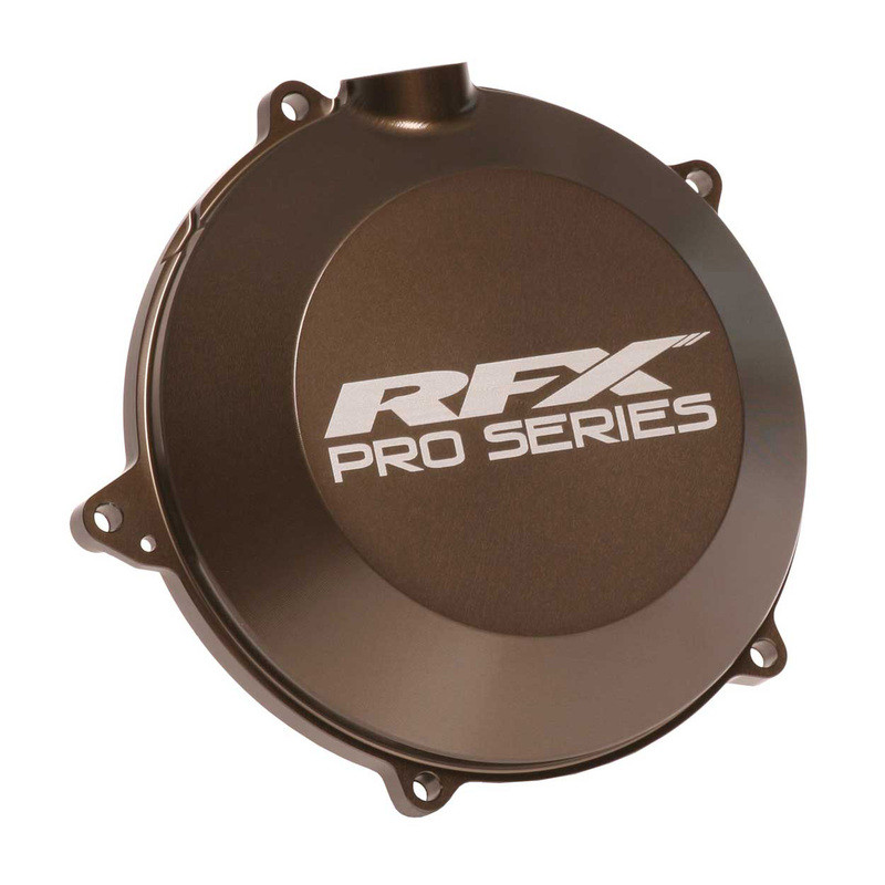 Couvre-carter d’embrayage RFX Pro (Anodisé dur) pour KTM EXC 450, SXF 450 et HUSQVARNA FC 450, FE 501 de 2012 à 2016