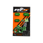 RFX Factory eloxiertes Styling-Kit - grün für KAWASAKI KX 250, KX 250 X, KX 450, KX 450 X, KXF 250 2019-2027