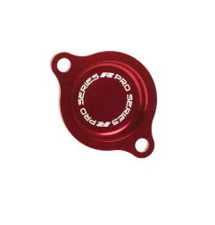 Couvercle de filtre à huile RFX Pro Series - rouge pour HONDA CRF 250 de 2010 à 2017
