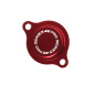 Couvercle de filtre à huile RFX Pro Series - rouge pour HONDA CRF 250 de 2010 à 2017