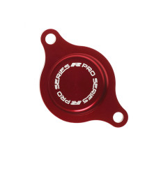 RFX Pro Series Ölfilterdeckel - rot für HONDA CRF 450 2009-2016