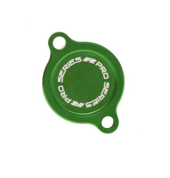 Couvercle de filtre à huile RFX Pro Series - vert pour KAWASAKI KX 250, KX 250 X, KXF 250 et SUZUKI RMZ 250 de 2004 à 2027