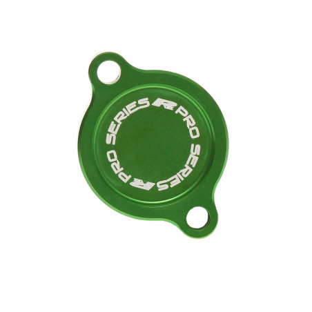 RFX Pro Series Ölfilterdeckel - grün für KAWASAKI KX 250, KX 250 X, KXF 250 und SUZUKI RMZ 250 2004-2027