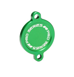 Couvercle de filtre à huile RFX Pro Series - vert pour KAWASAKI KXF 450 de 2016 à 2018