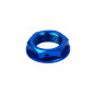 Tuerca columna de dirección SCAR - Azul para KAWASAKI KX 100, KX 65, YAMAHA TTR 125, YZ 85, SUZUKI RM 85 y HONDA CRF 50, XR 50