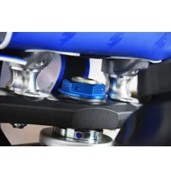 Tuerca columna de dirección SCAR - Azul para KAWASAKI KX 100, KX 65, YAMAHA TTR 125, YZ 85, SUZUKI RM 85 y HONDA CRF 50, XR 50