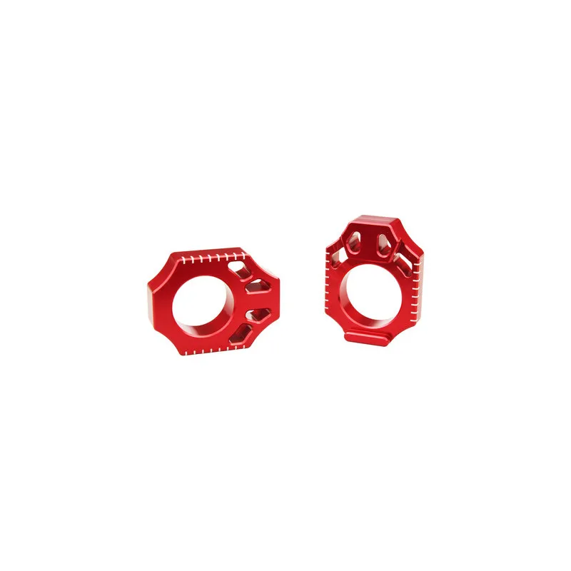 SCAR Kettenspanner - Rot für HONDA CRF 250, CRF 250 X, CRF 450, CRF 450 RX ENDURO, CRF 450 X 2002-2027