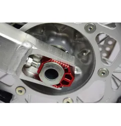 SCAR Axle Blocks - Red for HONDA CRF 250, CRF 250 X, CRF 450, CRF 450 RX ENDURO, CRF 450 X 2002-2027