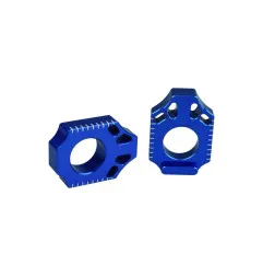 Tensor de cadena SCAR - Azul para YAMAHA WRF 250, WRF 450, YZ 125, YZ 250, YZF 250 y FANTIC XE 125, XX 125, XX 250