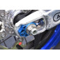 SCAR Kettenspanner - Blau für YAMAHA WRF 250, WRF 450, YZ 125, YZ 250, YZF 250 und FANTIC XE 125, XX 125, XX 250 2002-2027