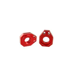 Tensor de cadena SCAR - Rojo para KTM EXC 250, EXC 300, HUSQVARNA TE 250, TE 300 y GAS GAS EC 250, EC 300 de 2002 a 2027